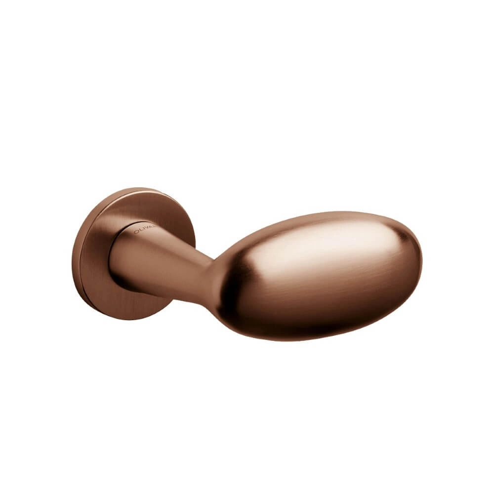 Doorknob Blindo swivel right copper matt