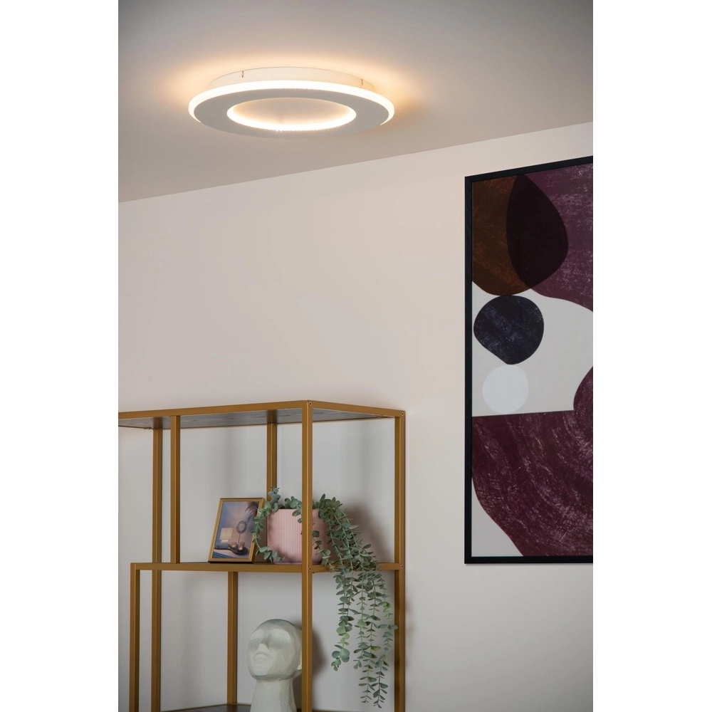 Design ceiling light Axelle white 2700K Lucide 5411212441690