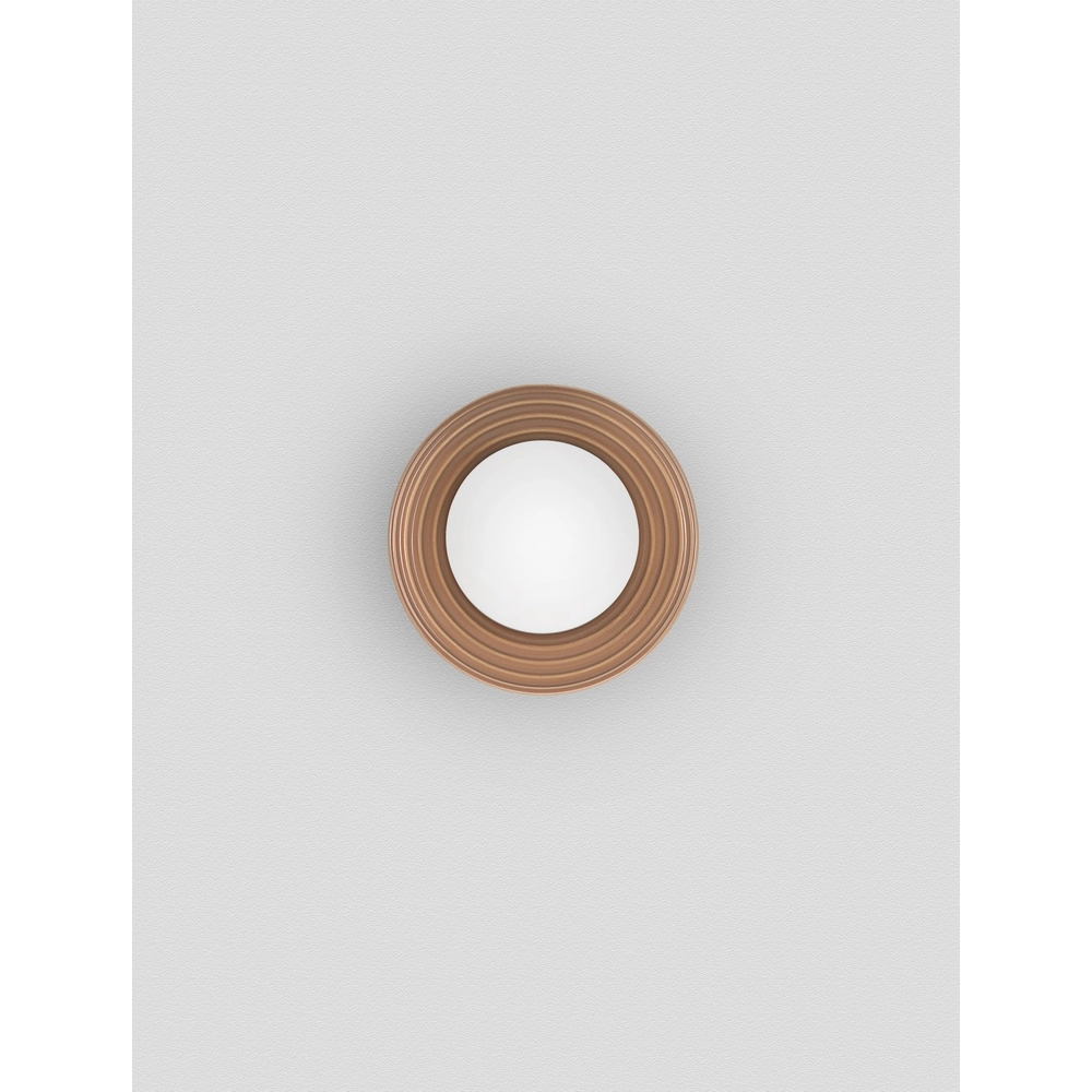 Wall lamp Orbique caramel Ø 16cm Lyora 5212017483935