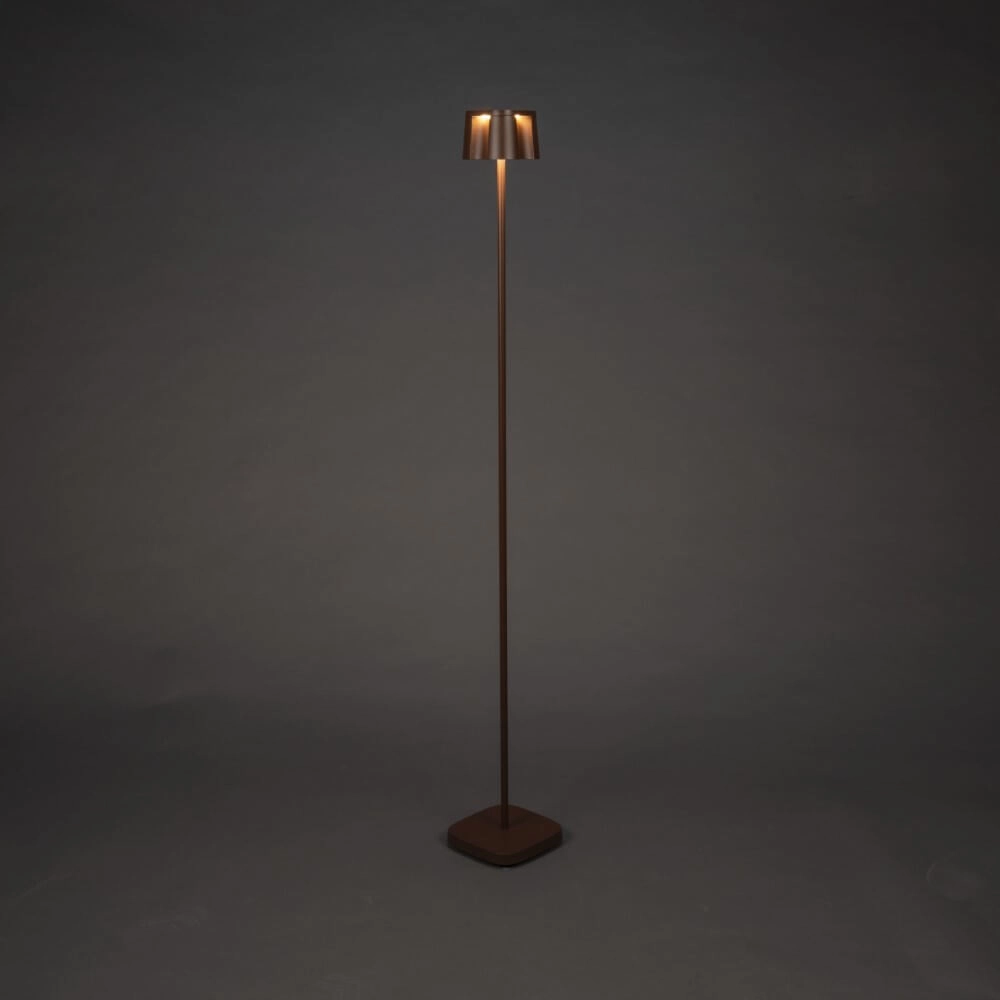 Rusty brown floor lamp Nice for outdoors KonstSmide 7318307831979