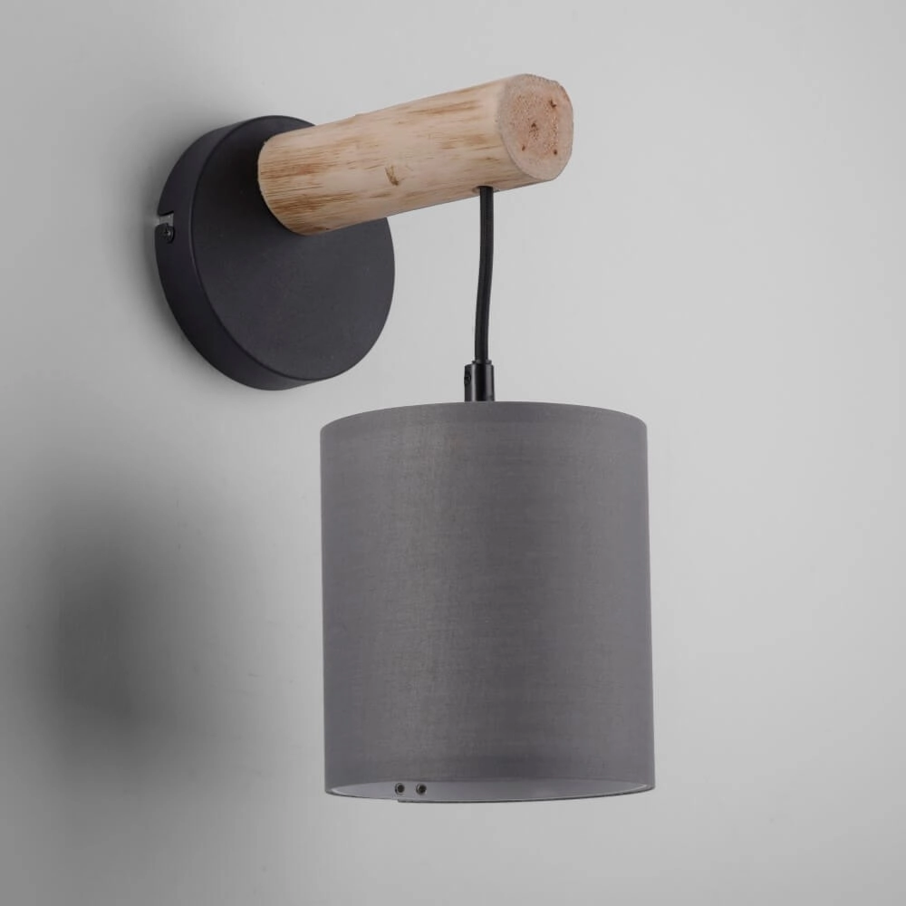 Country wall lamp Green Tribu Taupe Just Light 4043689995157