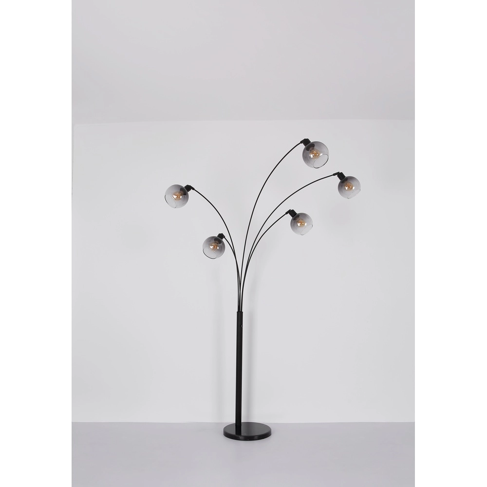 Floor lamp Seymour Black Globo 9007371457229