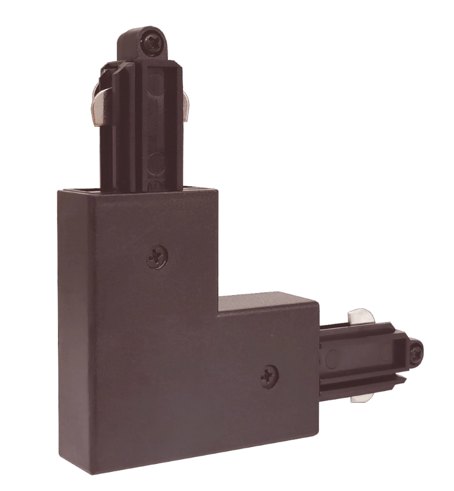 1-phase Track corner left choco