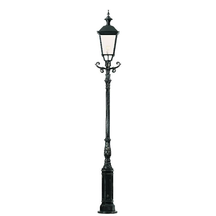 Nostalgic garden lamp Wenen black