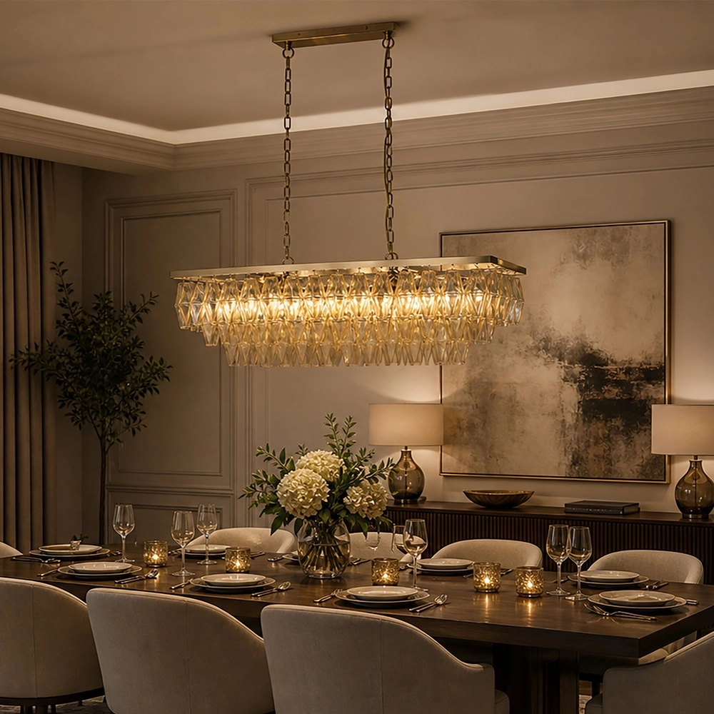 Pendant lamp Alba Antique brass