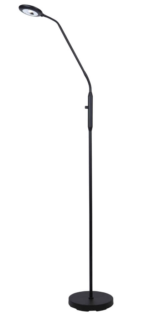 Designer floor lamp Ufo black