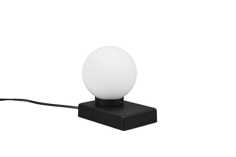 Round table lamp Davi ll black