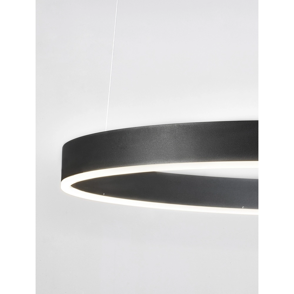 Pendant lamp Motif black Ø 80cm 2700-6500K Lyora 5212017443649