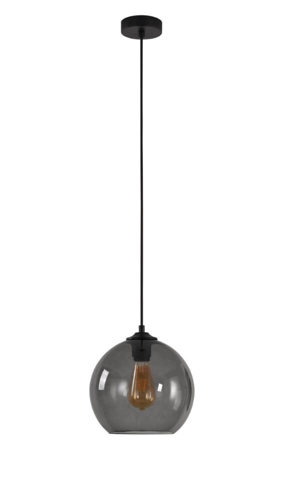 Design hanging lamp Marino gray glass Ø 25cm Artdelight 8719831737666