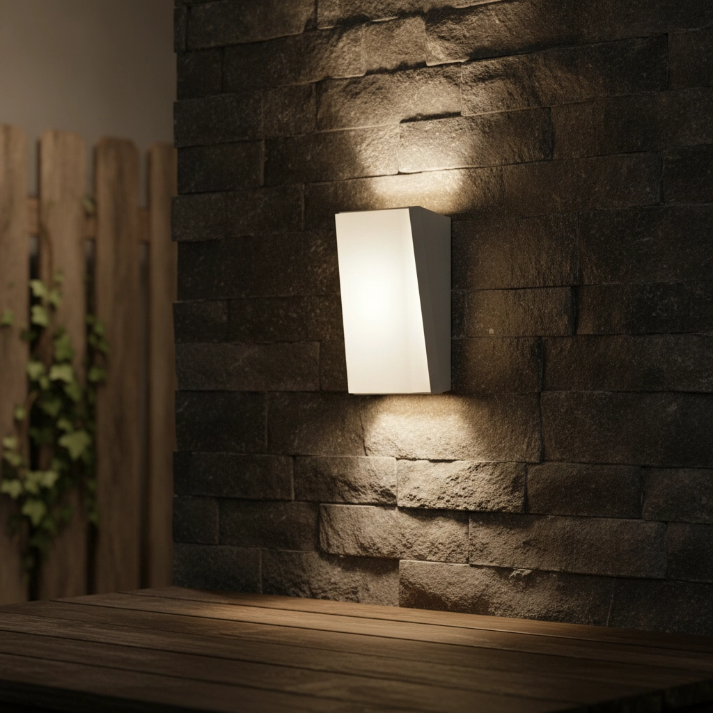Design wall lamp Keen white 9cm