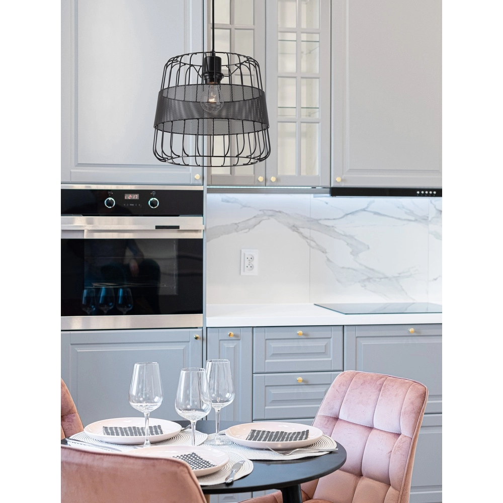 Design pendant lamp Ian black Lyora 5212017436214
