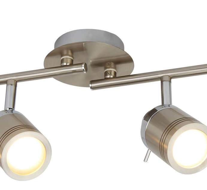 Stainless steel surface-mounted spot Samson 4-light Searchlight 5053423096780