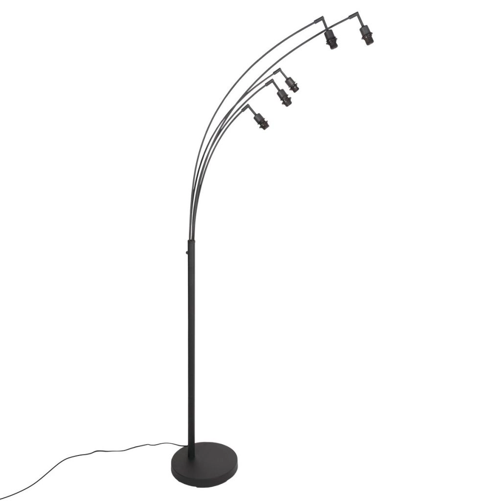 Floor lamp 5-lights Sumba with bamboo shades Ø12cm Steinhauer 8712746182873