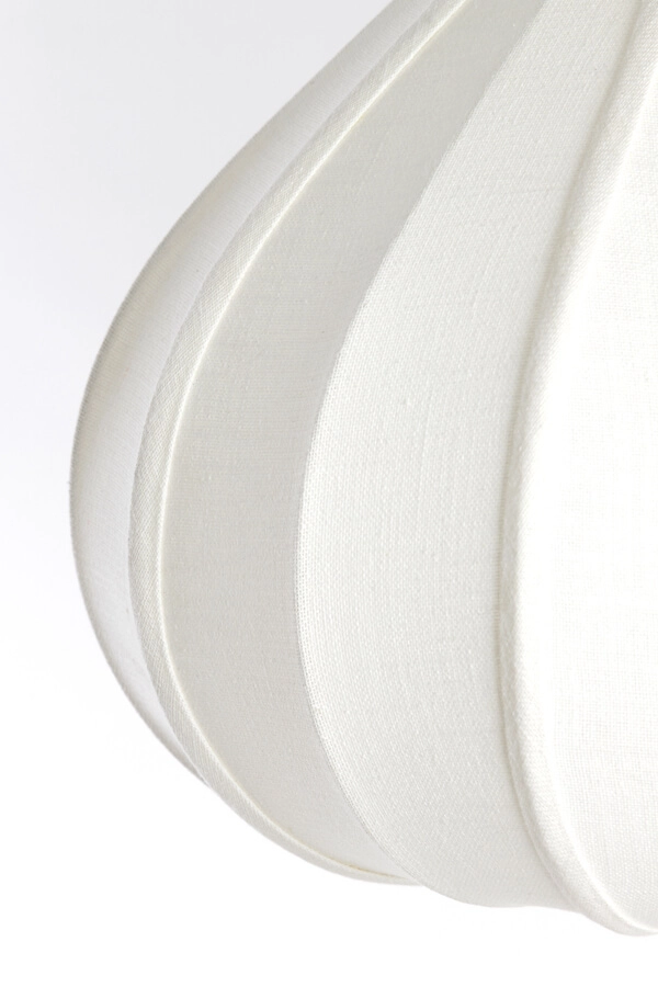White pendant lamp Zubeda Ø 49cm Light & Living 8717807706623