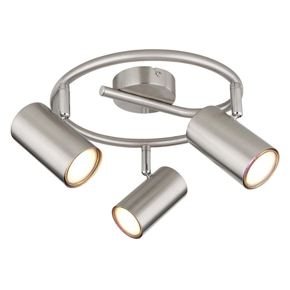3-light ceiling lamp Allvi nickel