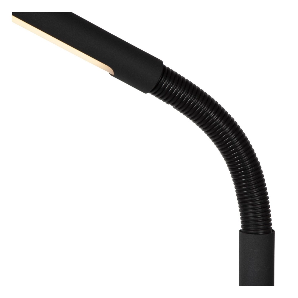 Rechargeable reading lamp Gilly Black Lucide 5411212361189