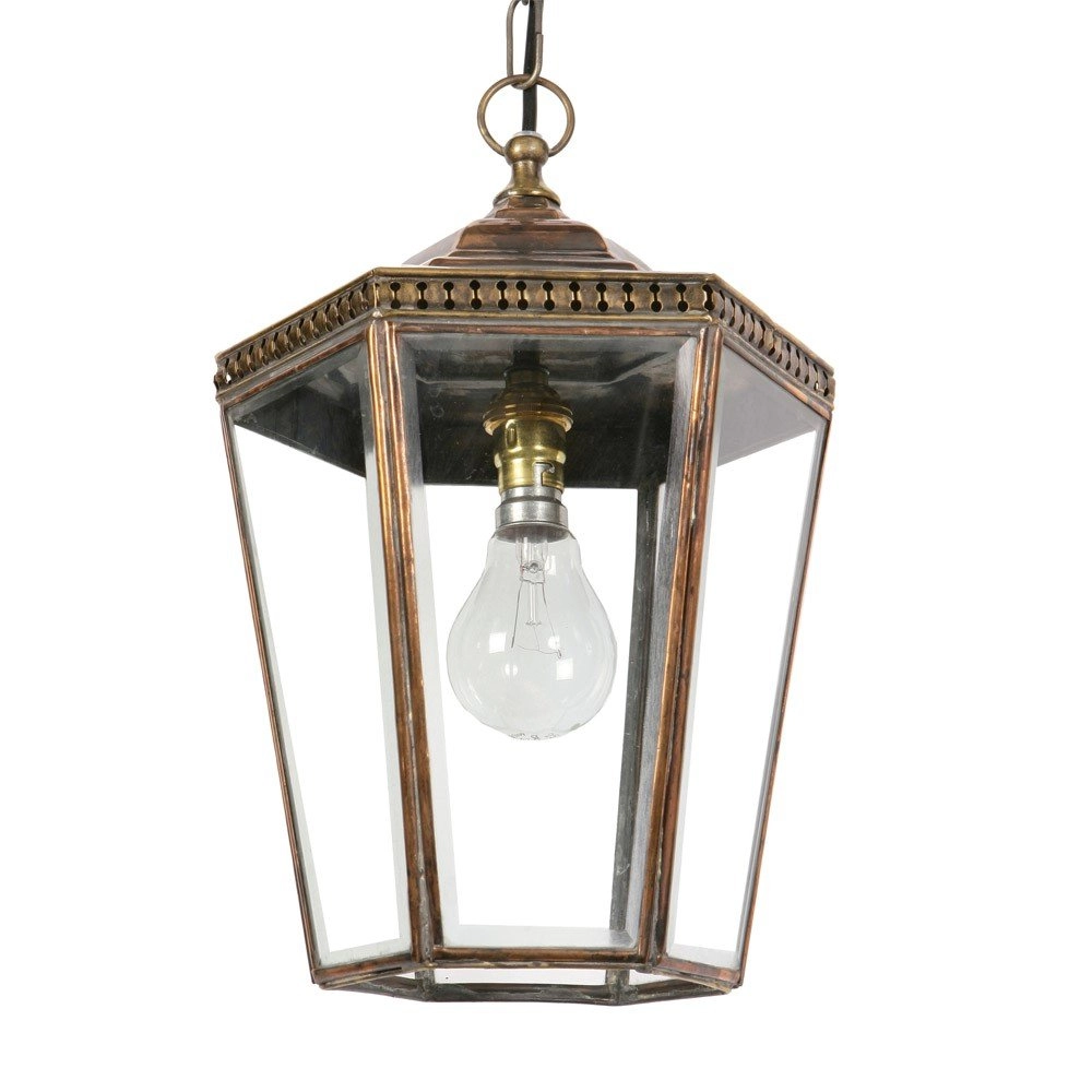 Antique pendant lamp Chelsea 1-light - antique copper (ant) Limehouse