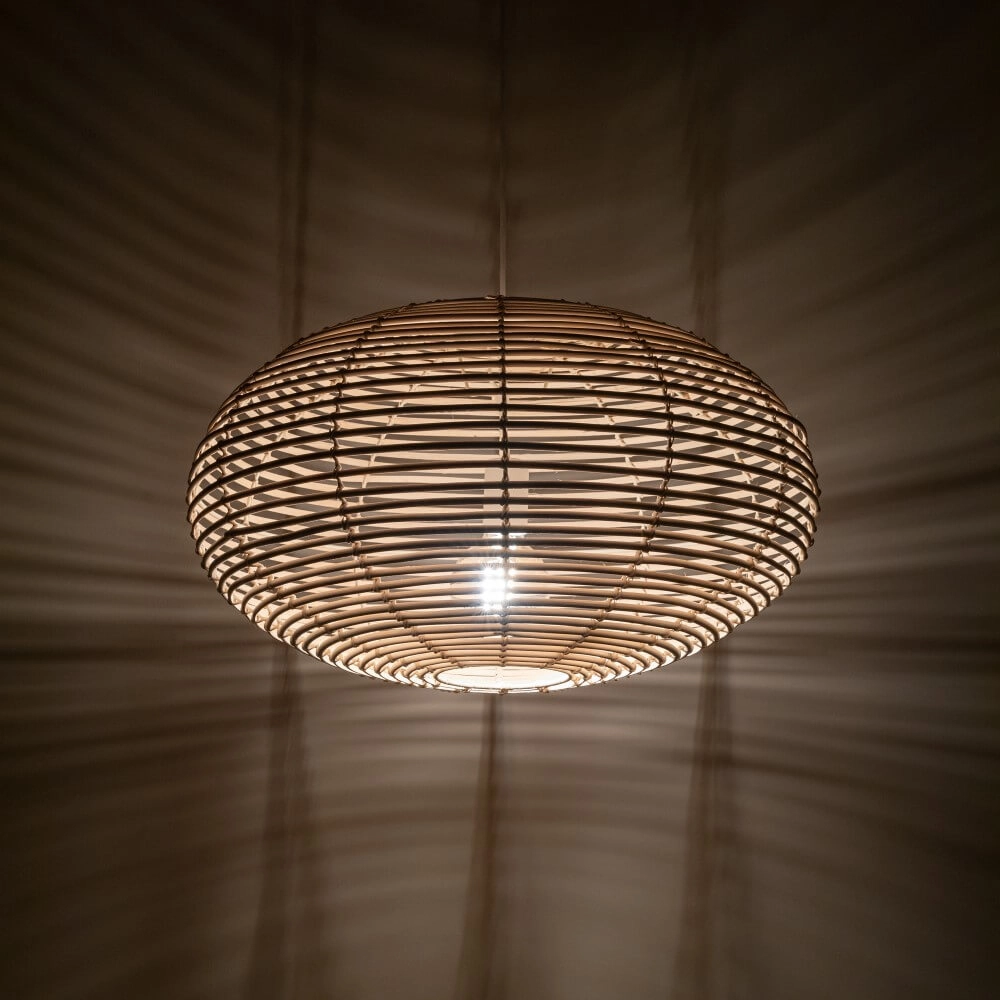 Natural pendant lamp Rattan M Ø 60cm Lyora 5903139111546