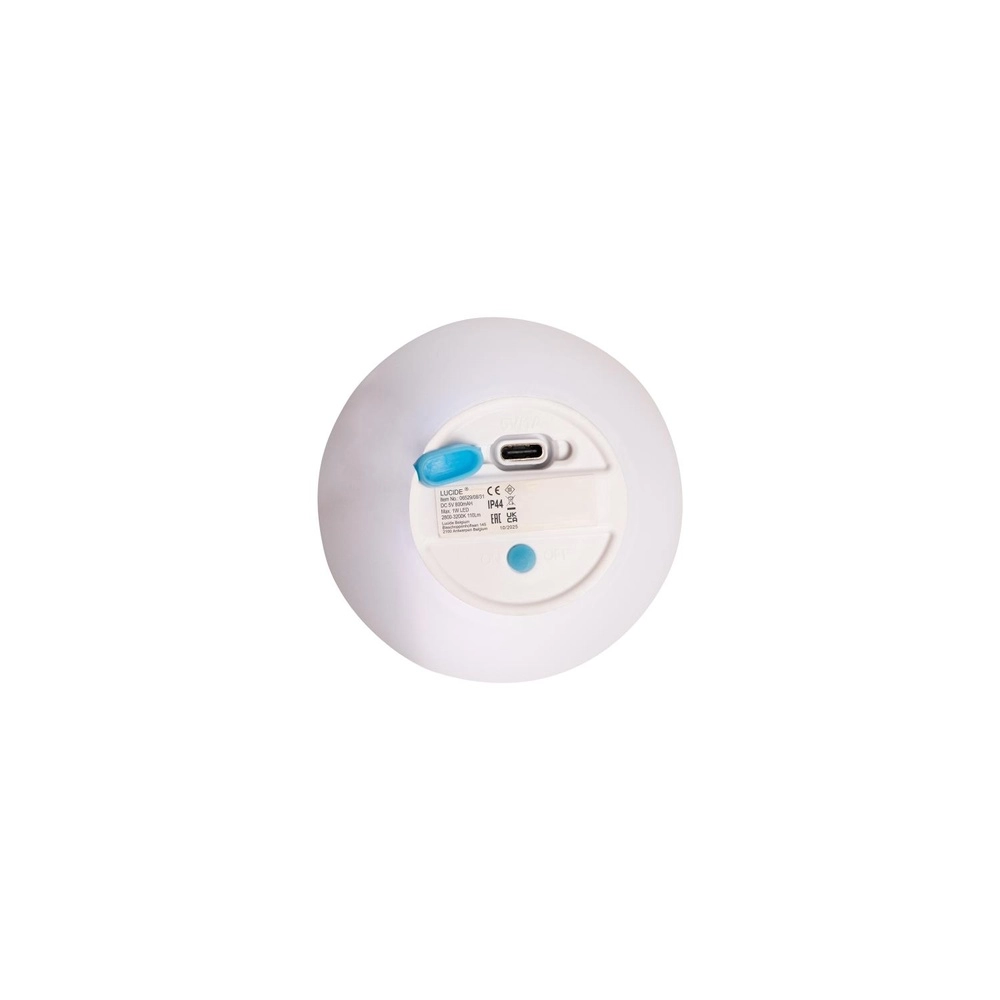 Rechargeable table lamp Pino S - white Lucide 5411212061638