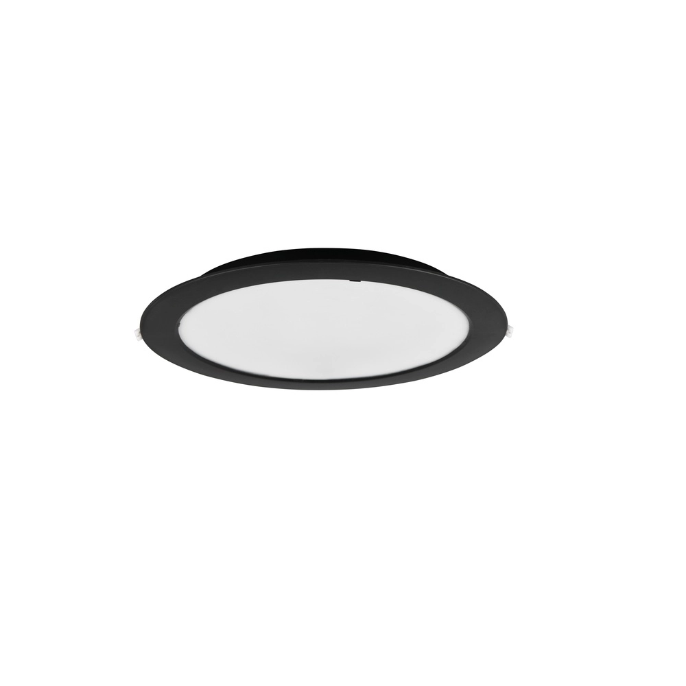 Recessed spotlight Ural black Ø 29,4cm Trio 4017807711486