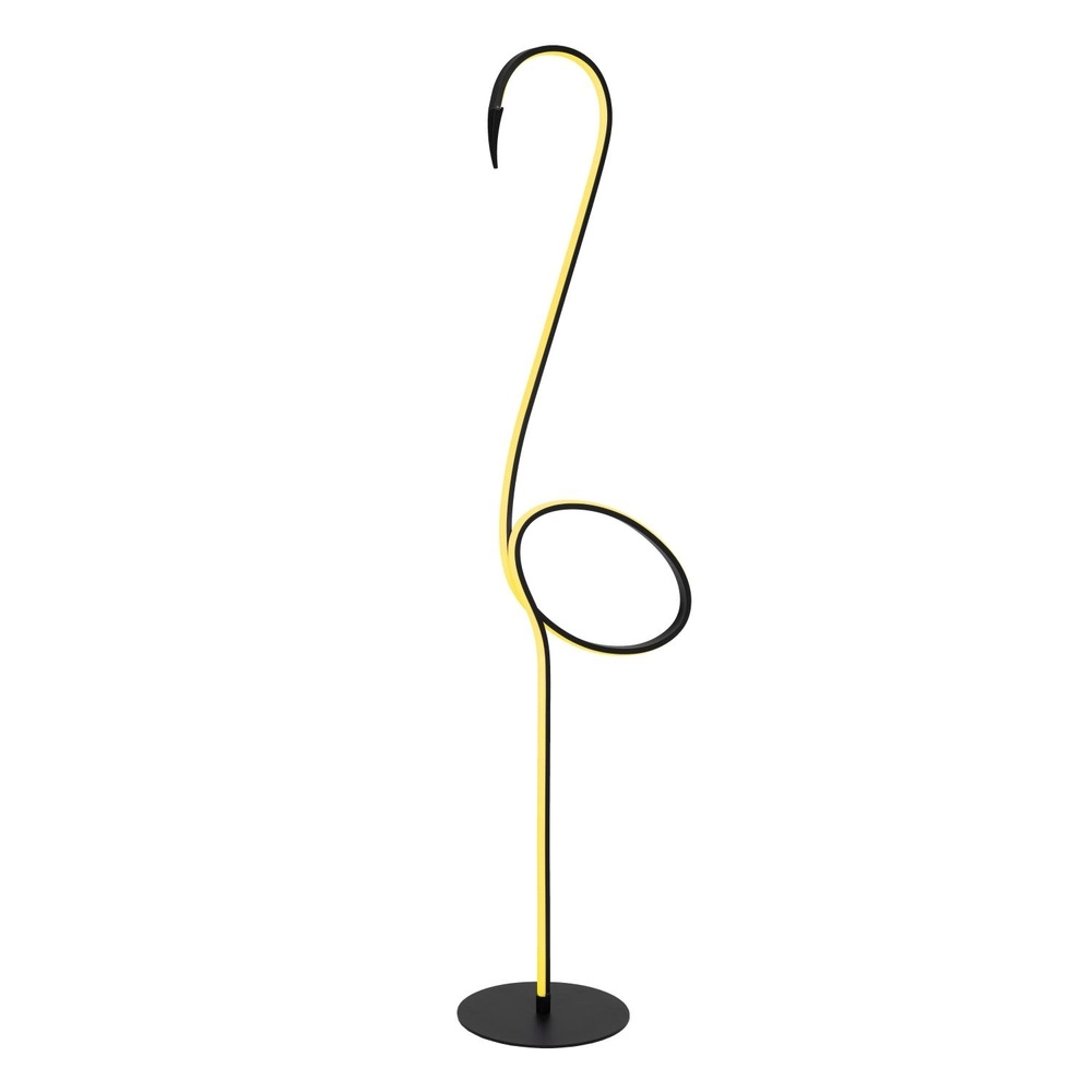 Floor lamp Flamingo Black Lucide 5411212051547