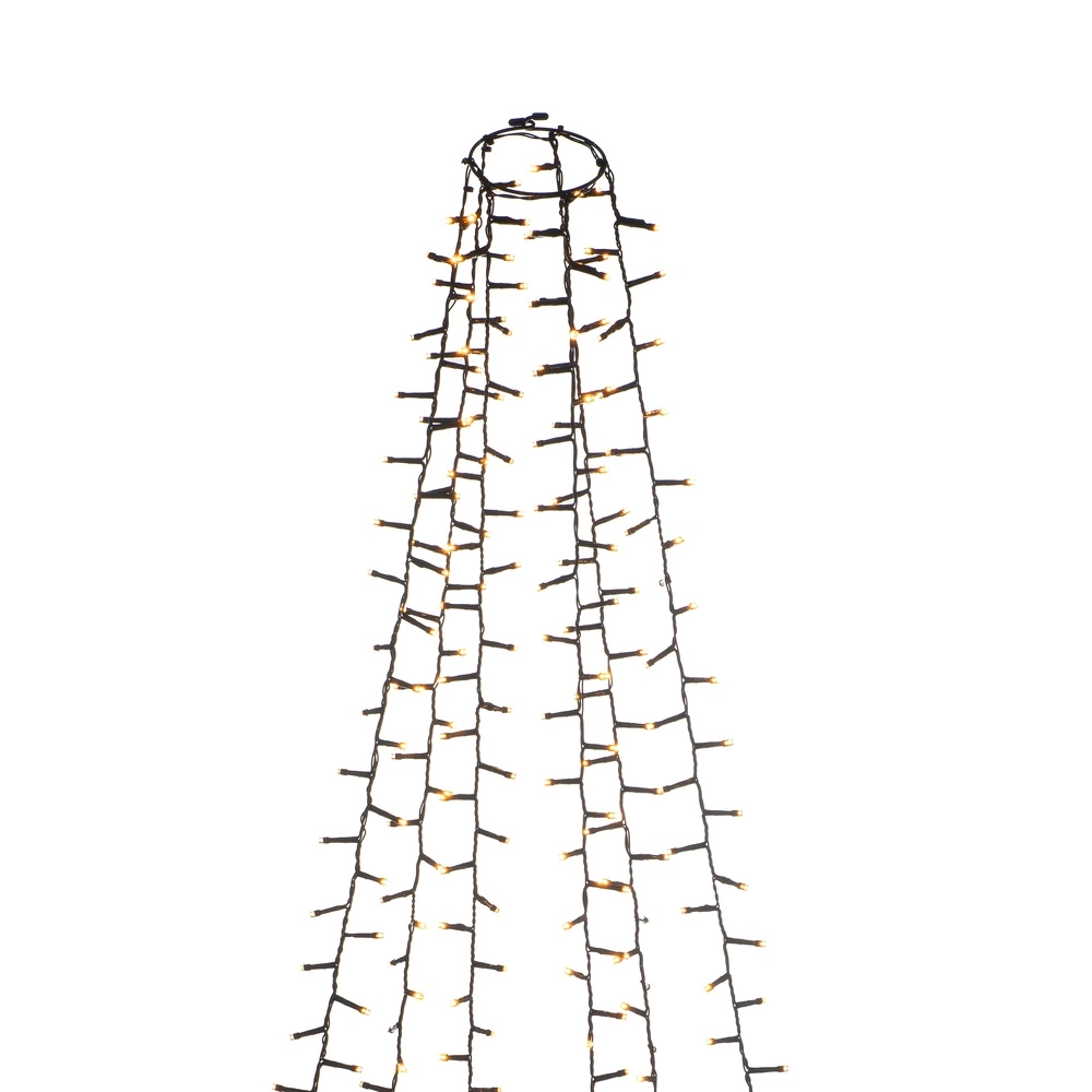 Lighting set 240cm - 6x 110 led - 2100K for Christmas tree KonstSmide 7318306650809