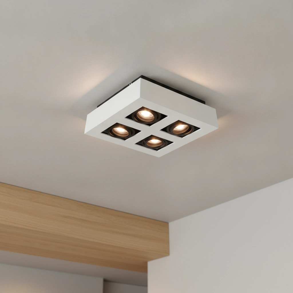 4-light spot lamp Bosco