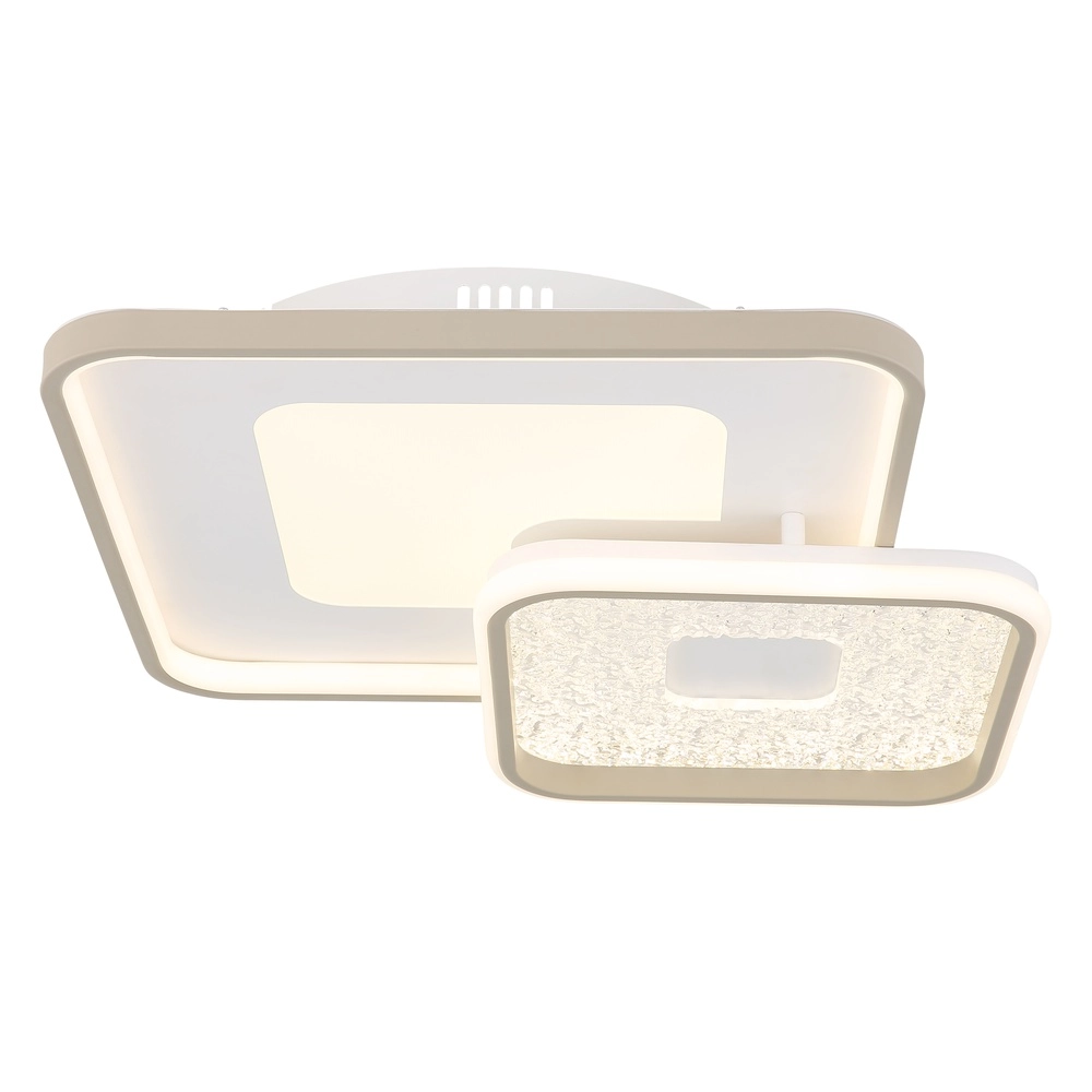 Modern ceiling lamp Mosaiko 50 x 50cm sand brown Globo 9007371569762