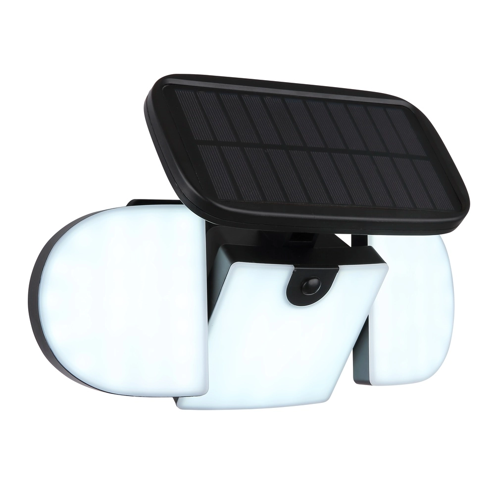 Black wall lamp Torqen Solar Globo 9007371459063