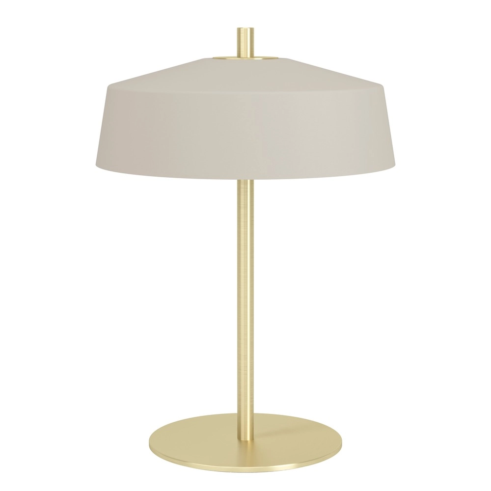 Design table lamp Valdiola sand brown