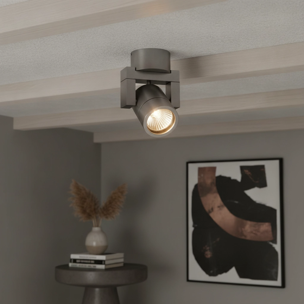 Stainless steel surface mounted spot Single
