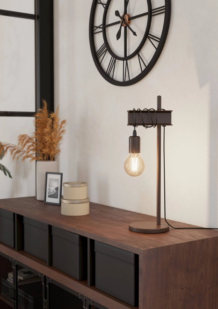 Table lamp Townshend 6 black Eglo 9002759437145