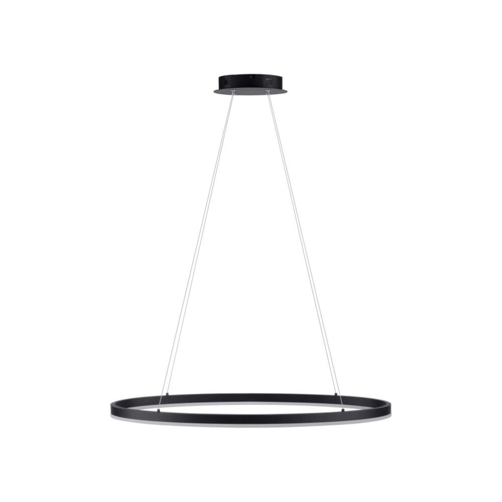 Anthracite pendant lamp Titus Ø 80cm Paul Neuhaus 4012248375211