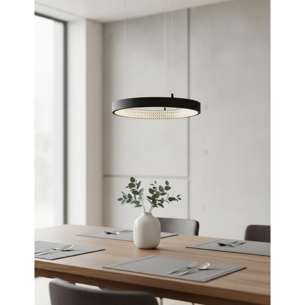 Pendant lamp Preston black Ø 40cm