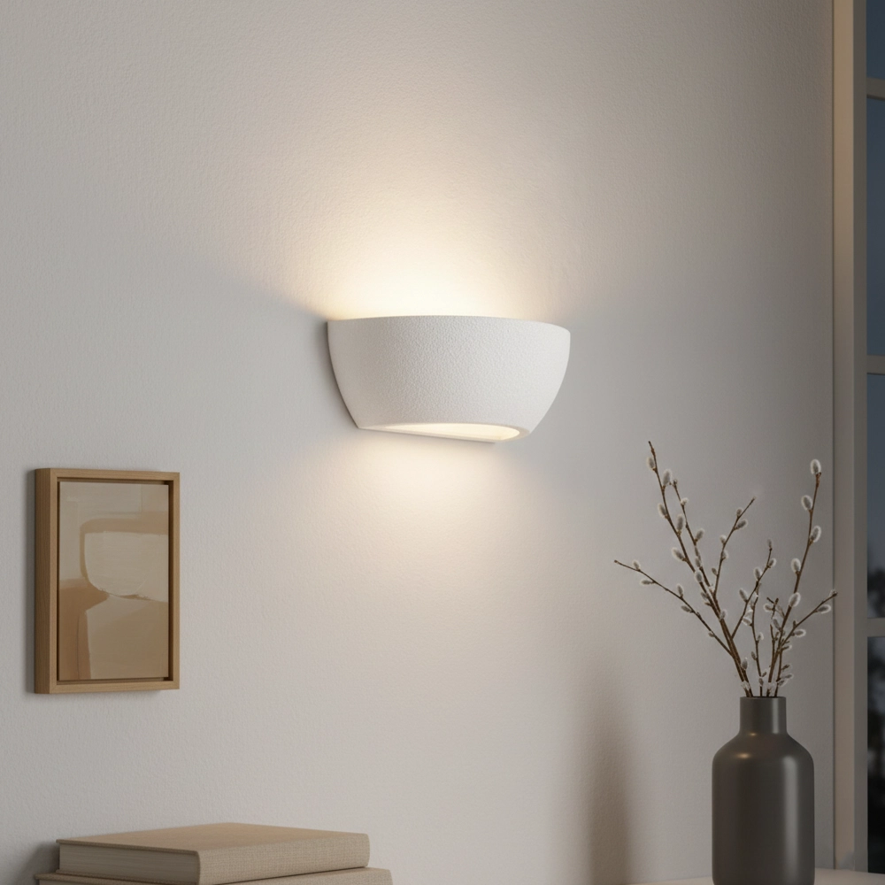 Wall lamp Alivio white