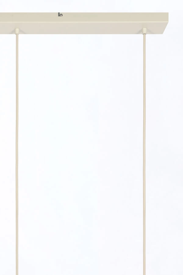 3-light pendant lamp Bisho Cream design 94cm Light & Living 8717807743314