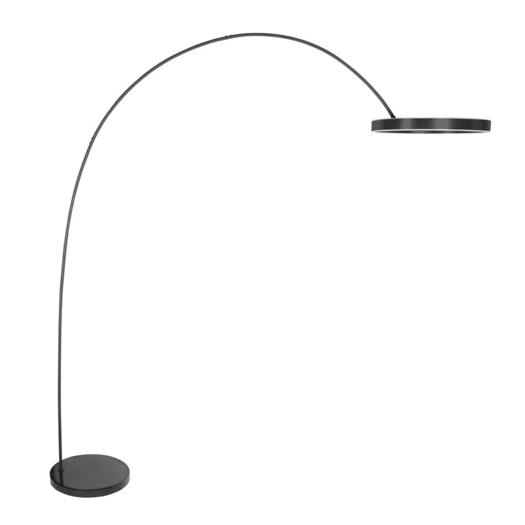 Modern arc lamp Luna-Arc Black