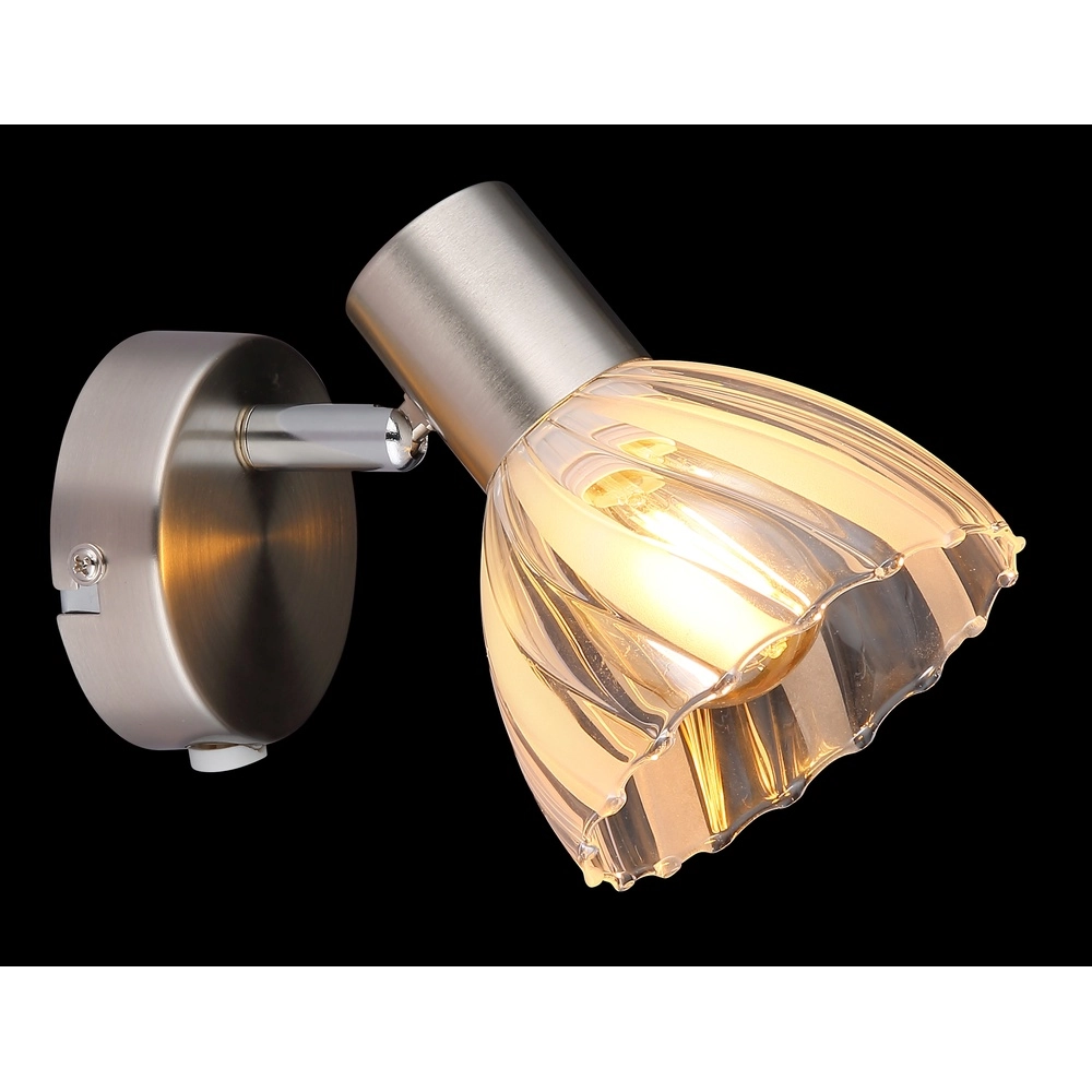 Wall lamp Zachery nickel Globo 9007371528486