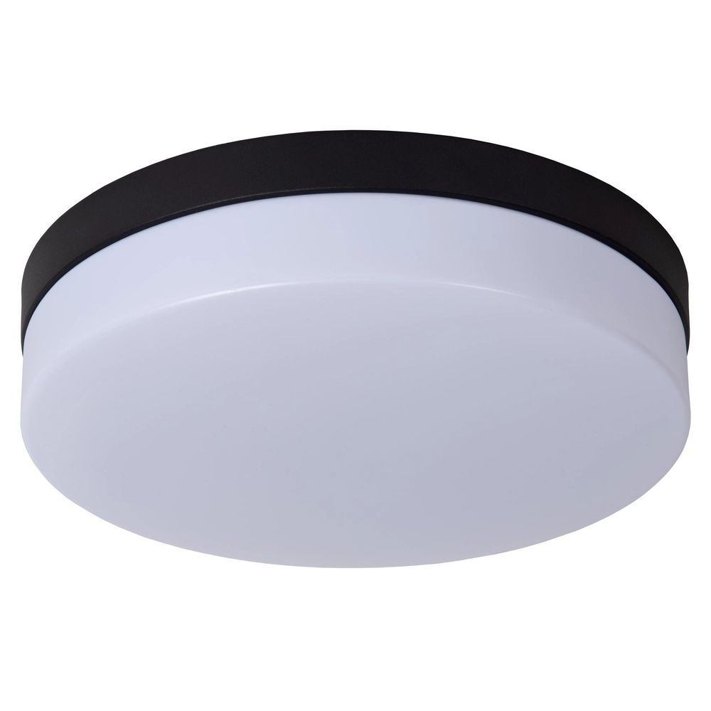 Ceiling light Biskit Ø 28cm - IP44 black
