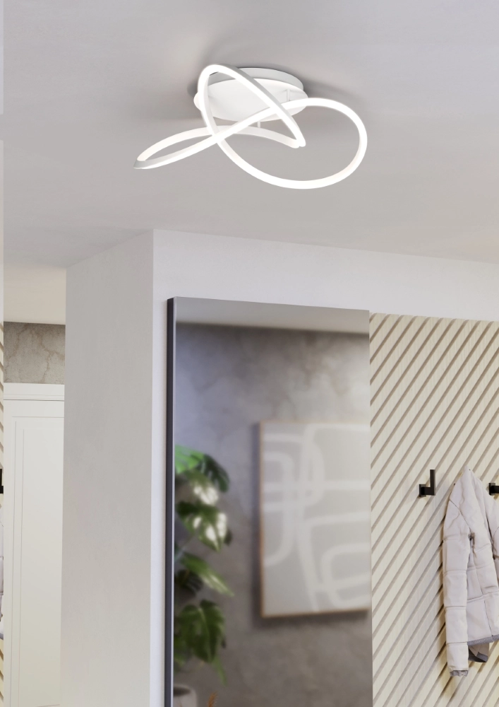 Design ceiling lamp Riaza white Ø 83cm Stars of Light 9008606357710