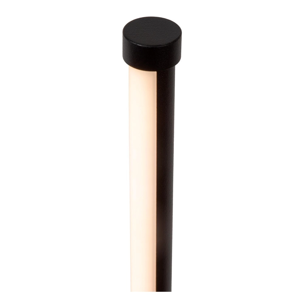 Sleek garden lamp Lornex IP54 black 58cm Lucide 5411212290519