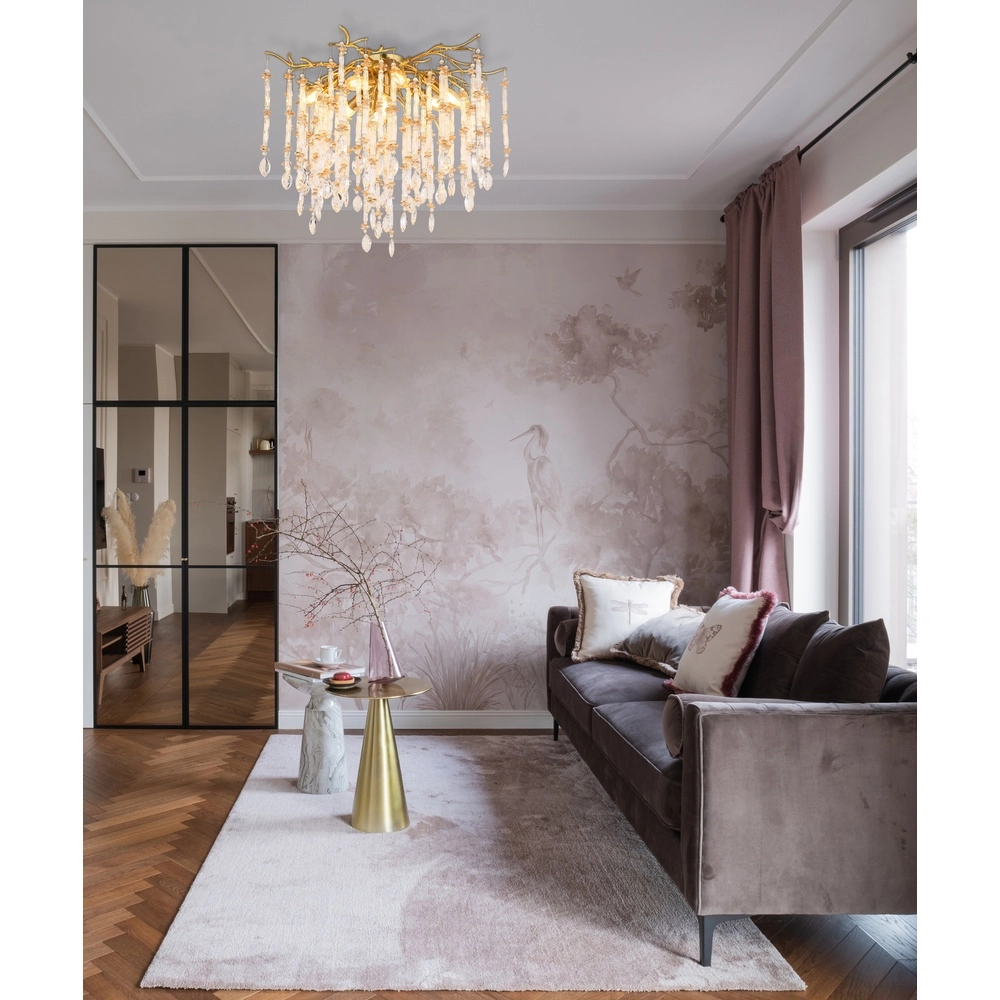 Ceiling lamp Gloria Ø 60cm gold Globo 9007371566983