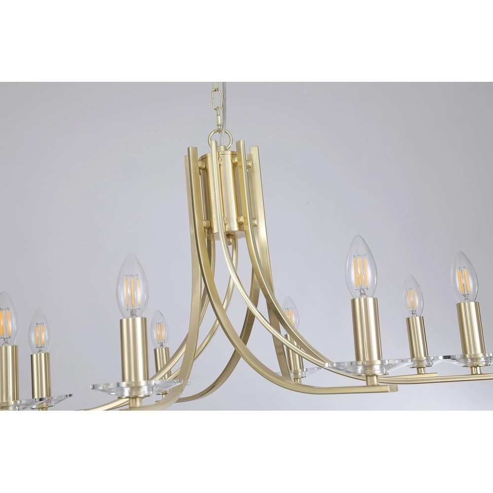 Chandelier Ascona 8-light Searchlight 5053423303673