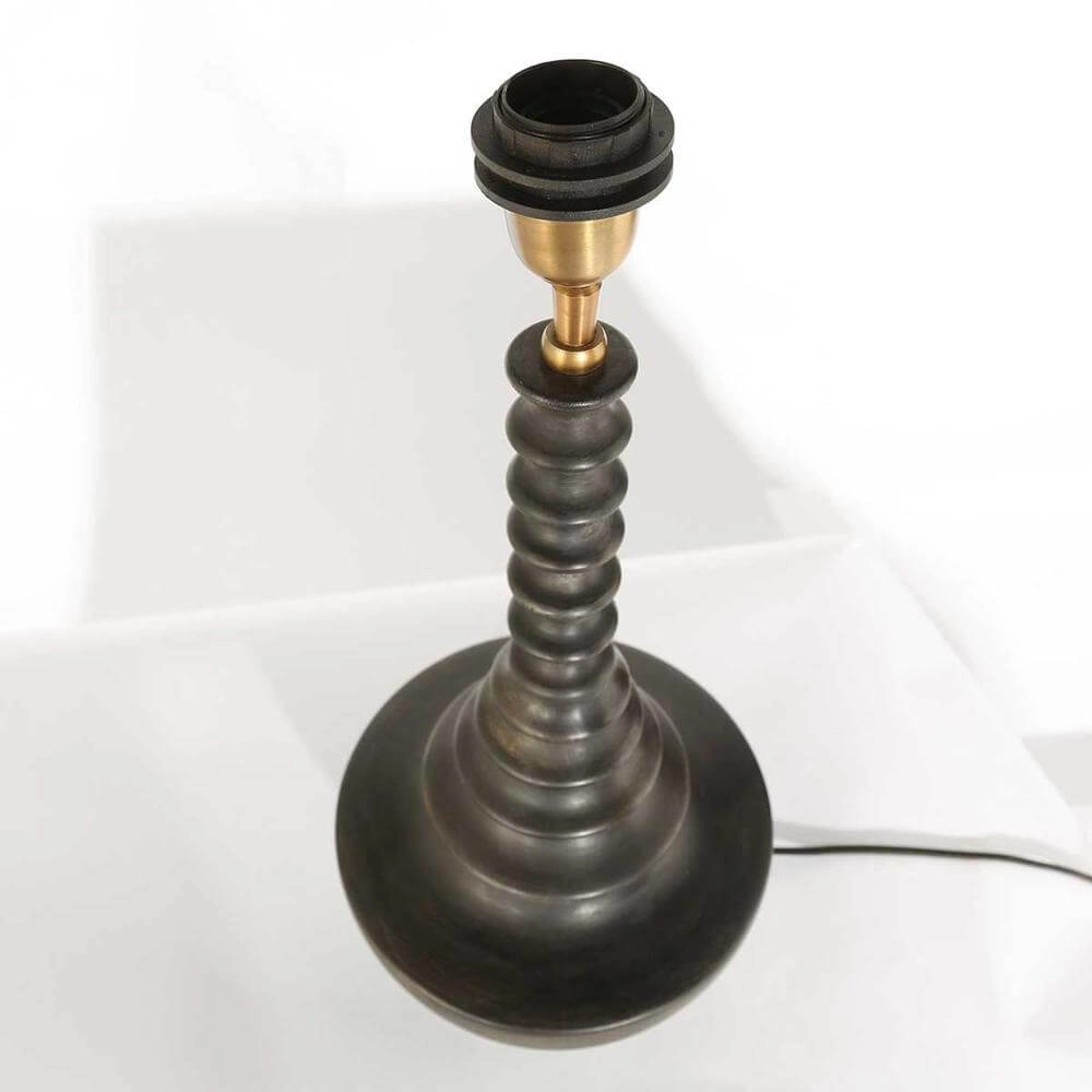 Unique table lamp Bois with bamboo shade Steinhauer 8712746172553