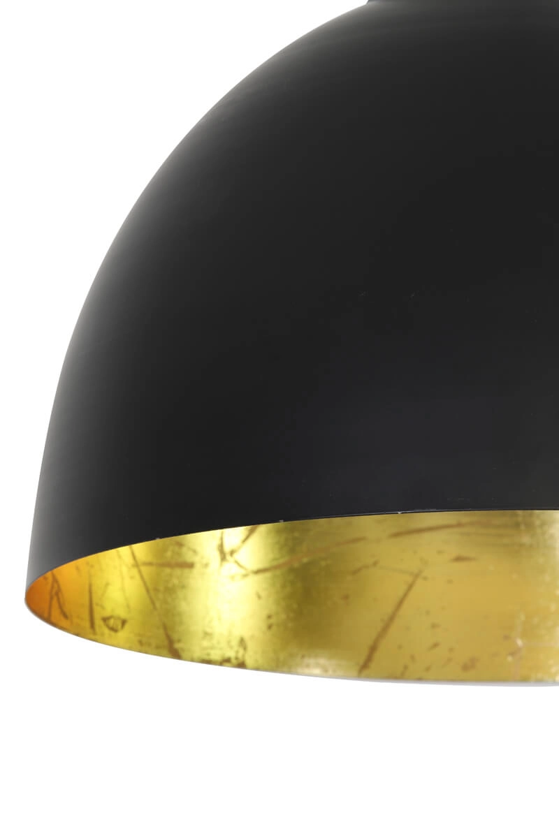 Country Pendant Lamp Kylie black Ø 45cm Light & Living 8717807059477