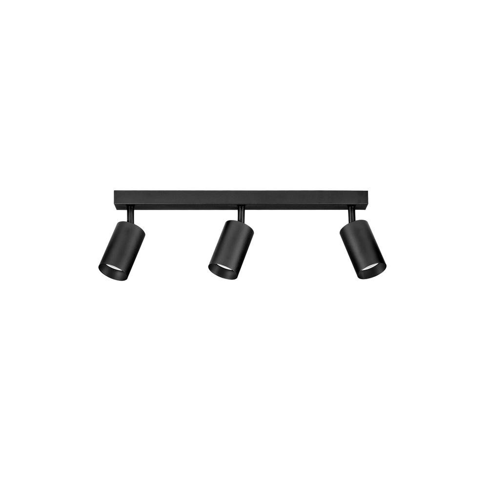 Ceiling spotlight Reig 3-light black Lyora 5212017477958