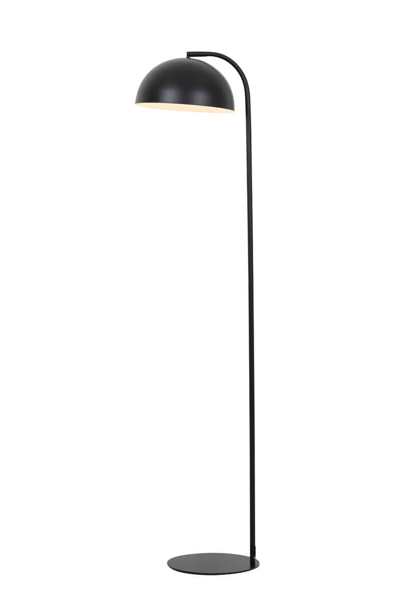 Black floor lamp Mette 155cm Light & Living 8717807320454