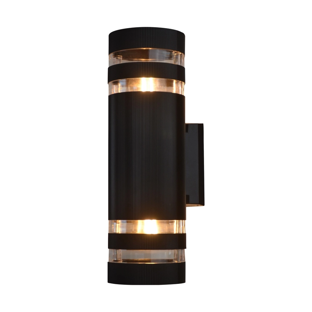 Design wall lamp Toluca Black Double