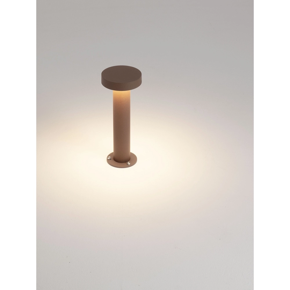 Desing garden lamp Gong rust brown 30cm - 3000K Lyora 5212017496218