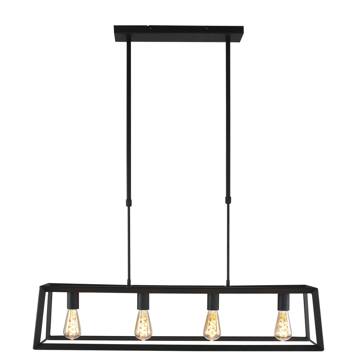 Pendant lamp Mexlite Vitrine black Steinhauer 8712746125153